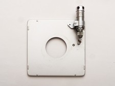 Graflex 94x92.7mm Graphic Aluminum Lens Board Copal 0 2 Flash Sync Solenoid