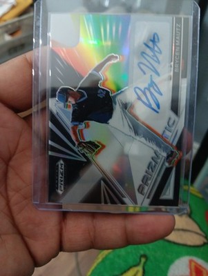 2022 Panini Prizm Draft Picks Brycen Mautz Prizmatic Silver Prizm Auto Cardinals