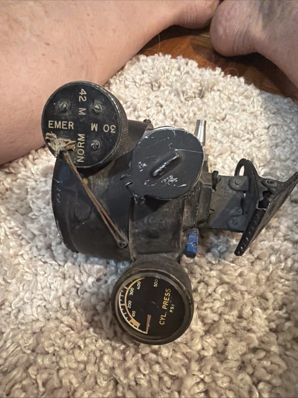 WWII Korean War Oxygen Mask Regulator 