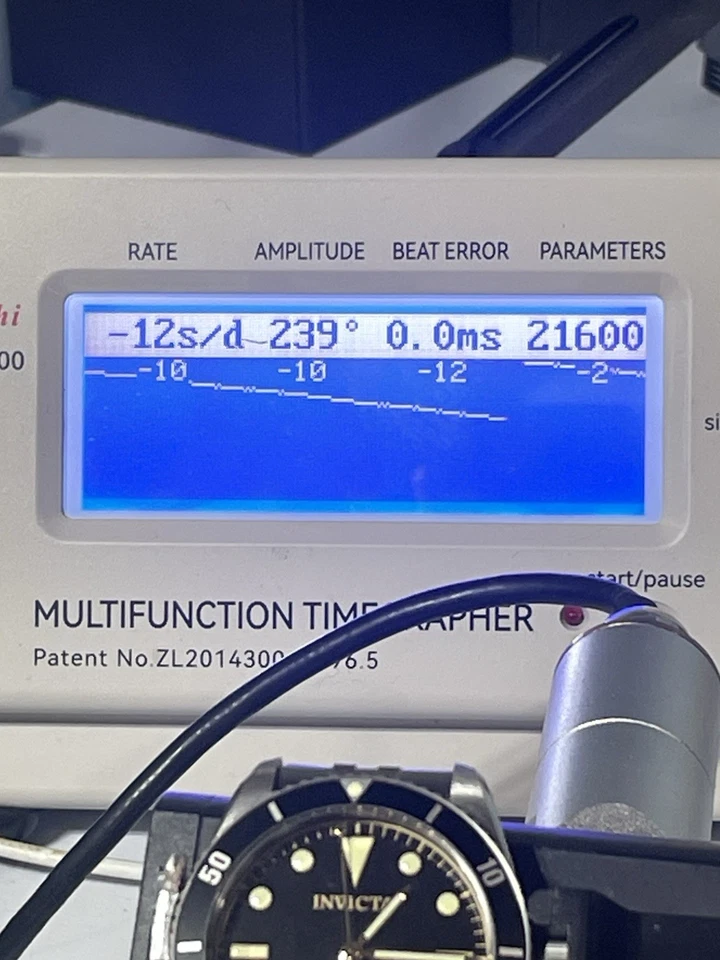 Raro 1953 Invicta sin fecha - Pulsera de plata/oro mejorada, rotor de cuerda, belleza Foto 4 de 4