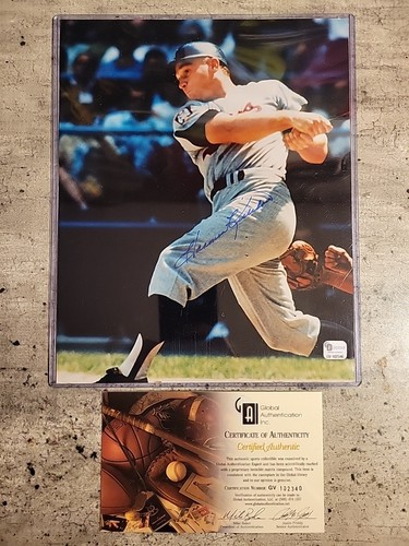 Harmon Killebrew Signed 8X10 GAI Certified Authentic Autograph