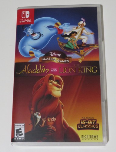 Replacement Case (NO GAME) Disney Classic Games Collection - Nintendo Switch