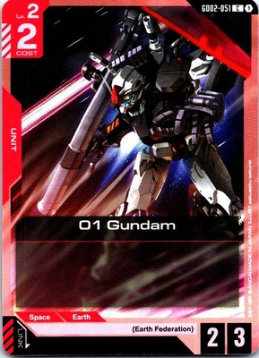 01 Gundam Gundam TCG Dual Impact GD02 GD02-051 Common PLAYSET