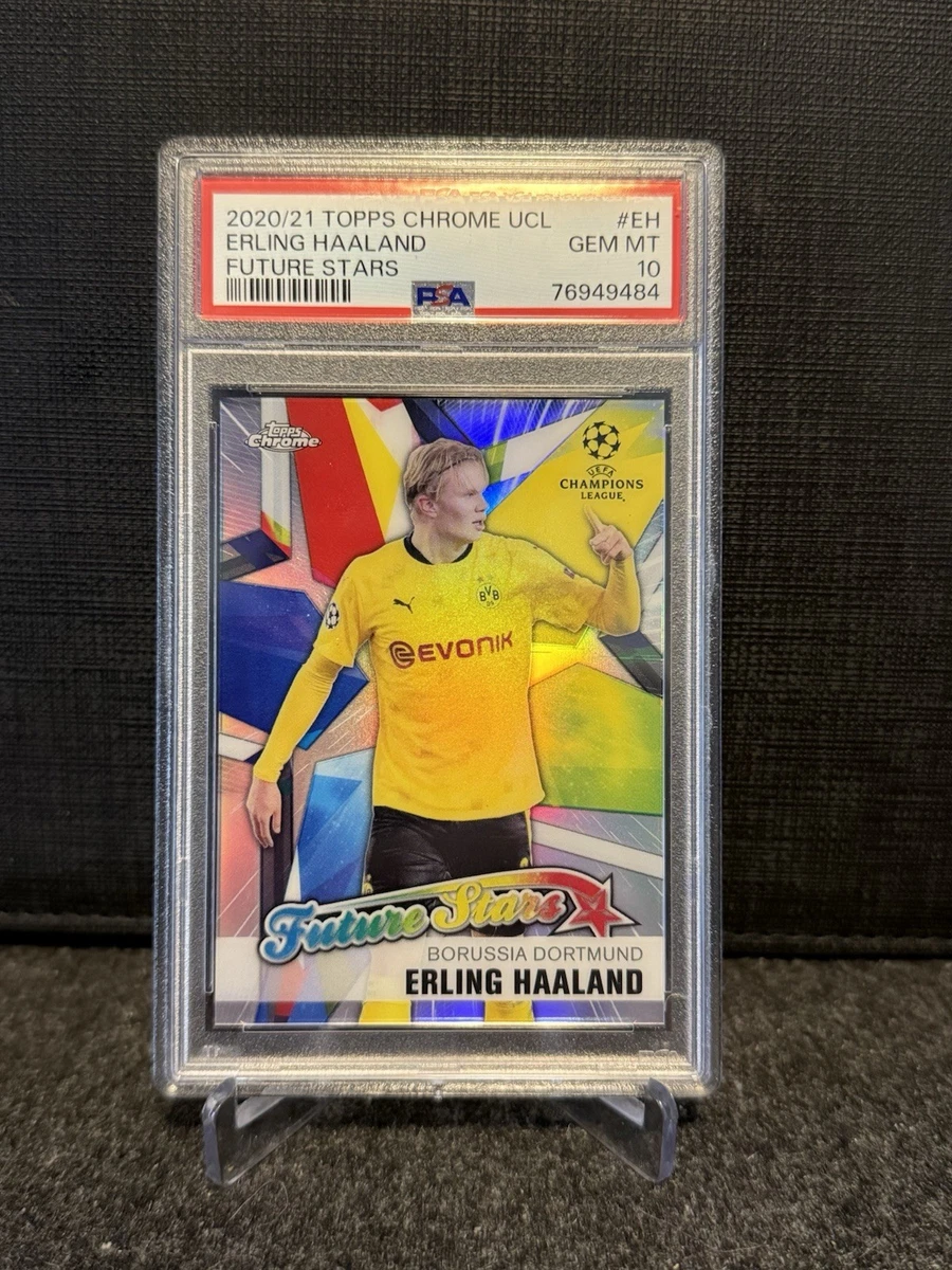 2020-21 Topps Chrome UCL Erling Haaland #FS-EH for sale | eBay