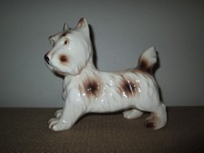 Vintage Mid-Century Scottie Scottish Terrier Dog Planter Figurine  Japan