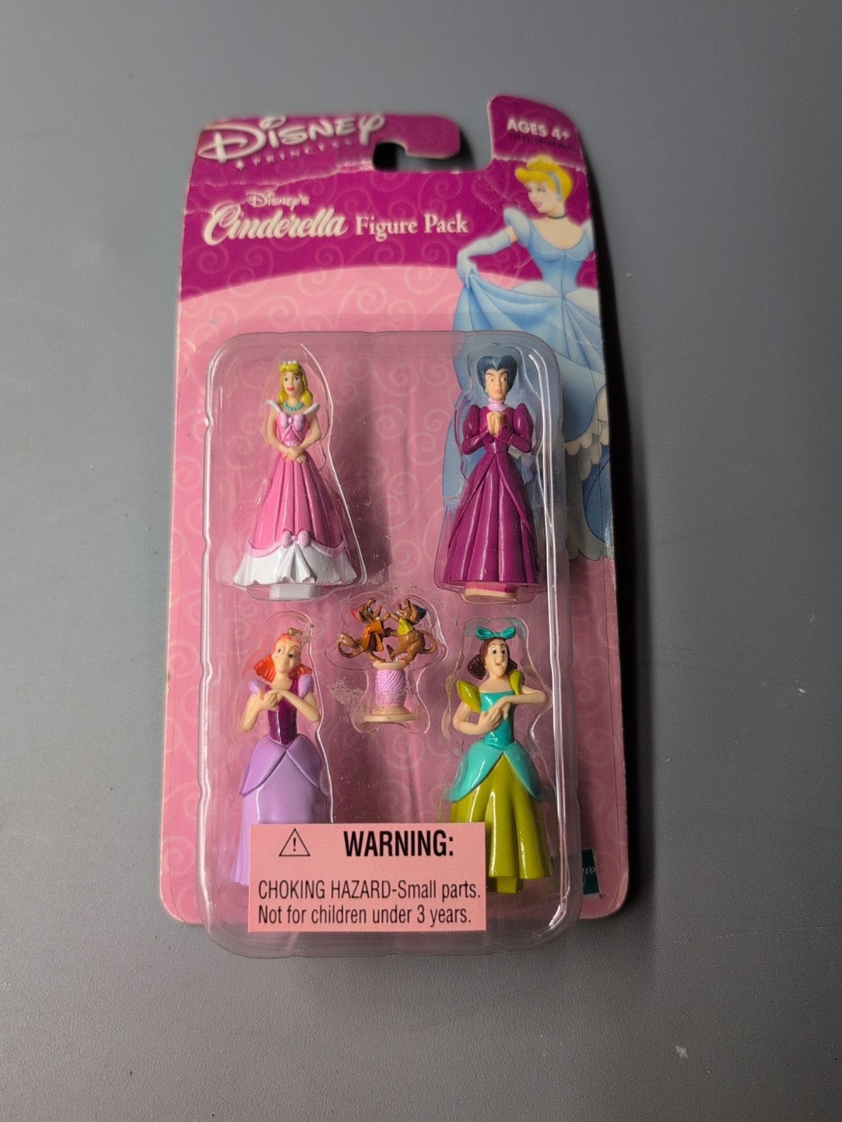 Pack Hasbro 2002 Lady Tremaine Gus Jaq New
