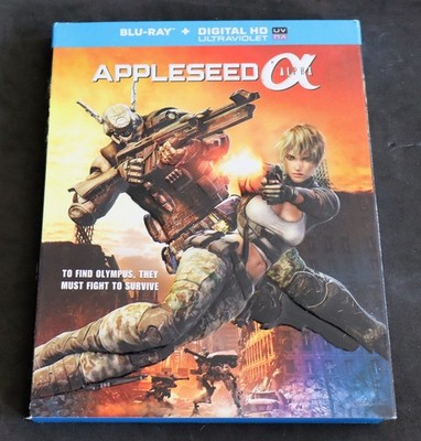 Appleseed Alpha Blu-ray+Digital HD Ultraviolet w/Slipcover