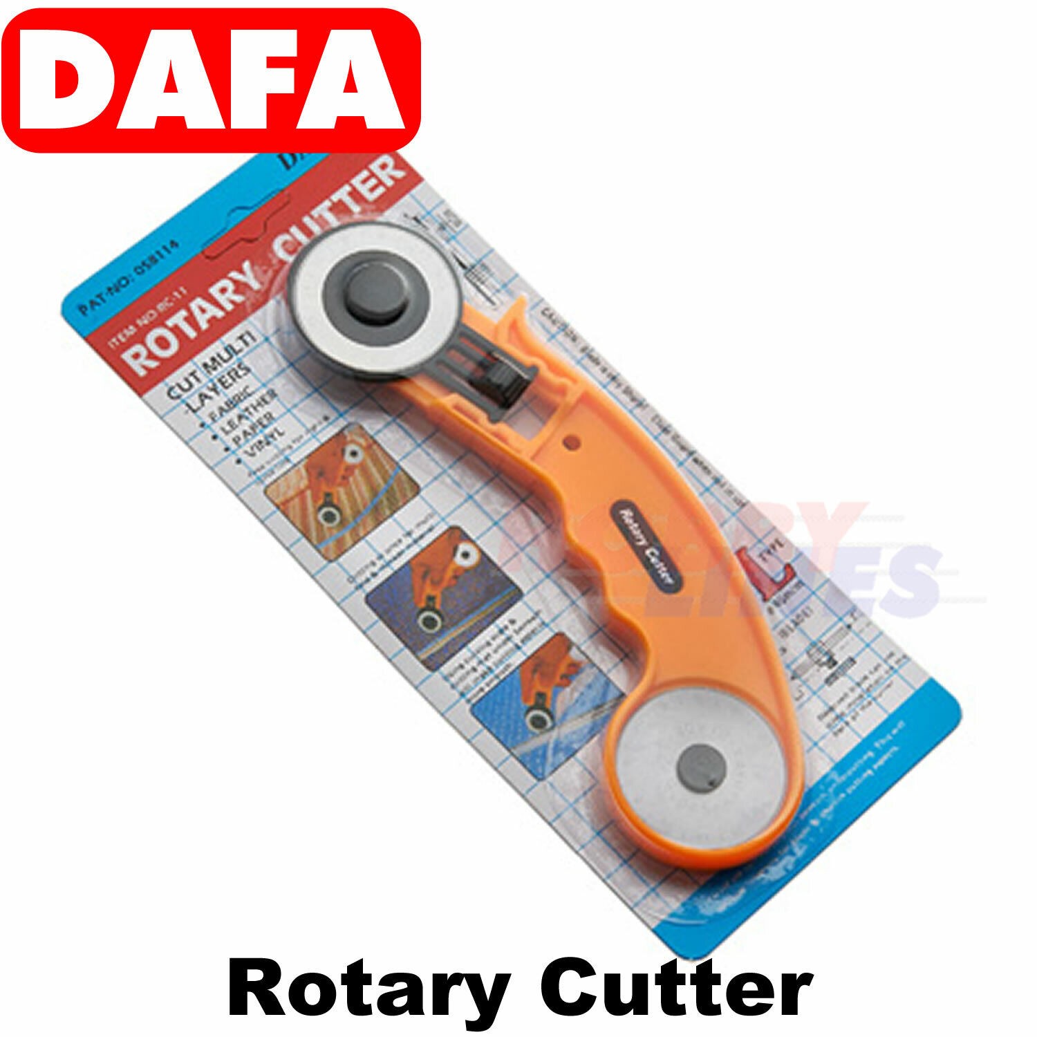 ROTARY CUTTER 45mm diameter blade with spare craft model hobby  DAFA RC-11