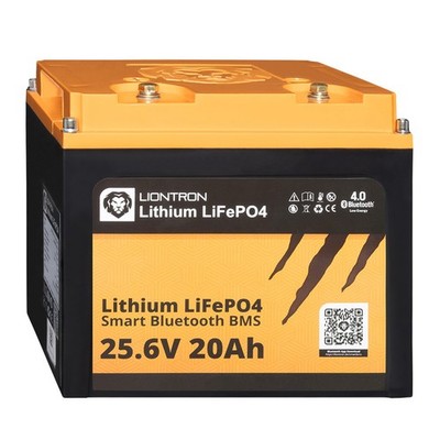 LIONTRON  LiFePO4 Lithium Akku Smart BMS 25,6V 20Ah Speicherbatterie Boot Solar