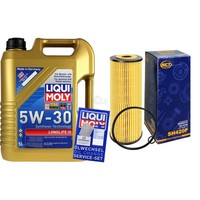 SCT Inspektionspaket 5L Liqui Moly Longlife 5W-30 FüR VW Golf IV Variant 1.9 TDI