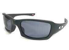 Oakley Sunglasses Fives Squared OO9238-3854 Matte Carbon Frames with Gray Lenses