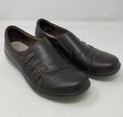 Scarpe basse donna 9 5M CLARKS Ashland Effie marrone