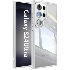 Clear PhoneCase W/ Lens Film For Samsung Galaxy S25FE S25Edge S25Ultra|+ S24 S23
