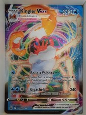 Kingler V Max  029/172 - Carta Holo Foil Near Mint Pokemon Astri Lucenti