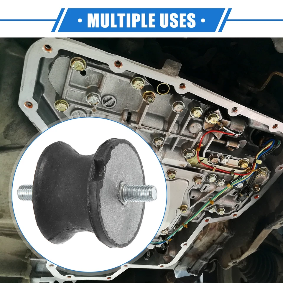 Montaje de transmisión automática 2 piezas apto para BMW 325is 1992-1995 goma negra Foto 2 de 4