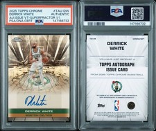 Marketplace image: 2025-26 Topps Chrome Derrick White Auto Issue Veterans SUPERFRACTOR 1/1 PSA 🔥