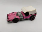 Original ODD JOB Flourescent Pink Enamel 1973 Hot Wheel Redline tough Color!