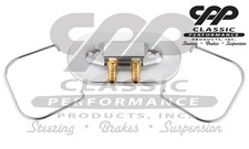 Cpp Universal Billet Remote Fill Dual Reservoir With Master Cylinder Bails