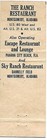 THE RANCH RESTAURANT, MONTGOMERY AL, PANAMA CITY FL,    COWBOY COVER — photo 3