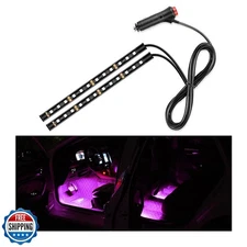 Yourkar Car LED Strip Light, 24 LED Interior Under Dash Atmosphere Lights wit