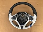 Renault Clio 4 IV / Captur Leather Steering Wheel (Blue-White-Red) ??