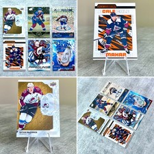 Avalanche Card Lot (6): MacKinnon Engrained /299 + Makar Credentials /249
