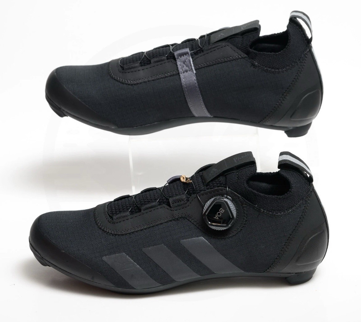 adidas Parley x The Road BOA Black Cycling Shoes Men's Size