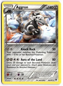 Aggron 59/101 Rare Plasma Blast Pokemon TCG