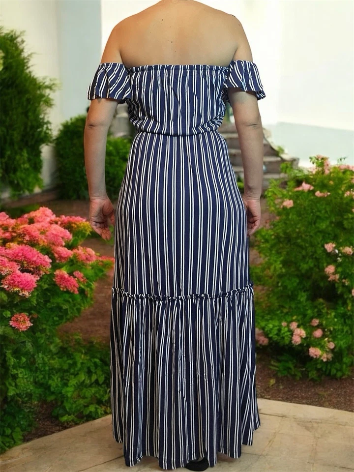 Lascana Maxikleid Sommerkleid Strandkleid Sexykleid Gr. 36 100% Viskose NEU - Bild 4 von 4