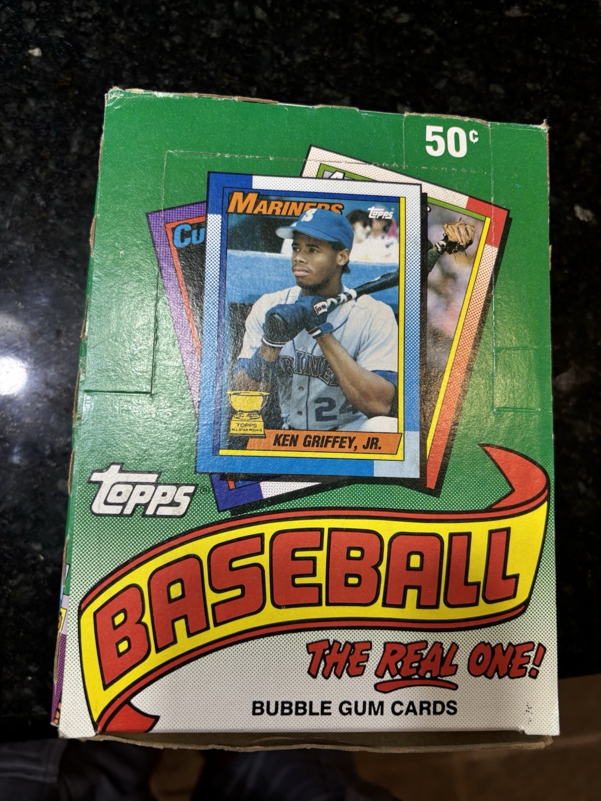 1990 Topps  Baseball Wax Box 36 Factory Sealed Packs