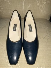 Vintage NWOB BALLY Leather Made In Switzerland Merna Pumps Leather 6.5 UK, 8.5/9
