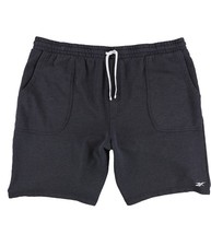 Reebok Mens French Terry Casual Walking Shorts, Blue, XX-Large