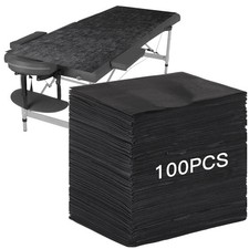 100 PCS Disposable Bed Sheets for Massage Table, 31" x 71" Non-Woven Massage ...