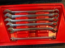 Snap On Wrench Set Pak430220 38 - 34 Missing 716 Read Desc.