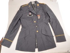 Defense Logistics Agency US Army ASU Dress Blue Uniform Jacket Coat Womens 8MR