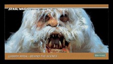 Wampa Mask-Behind The Scenes 61 Star Wars 1997 WideVision Trading Card TCG