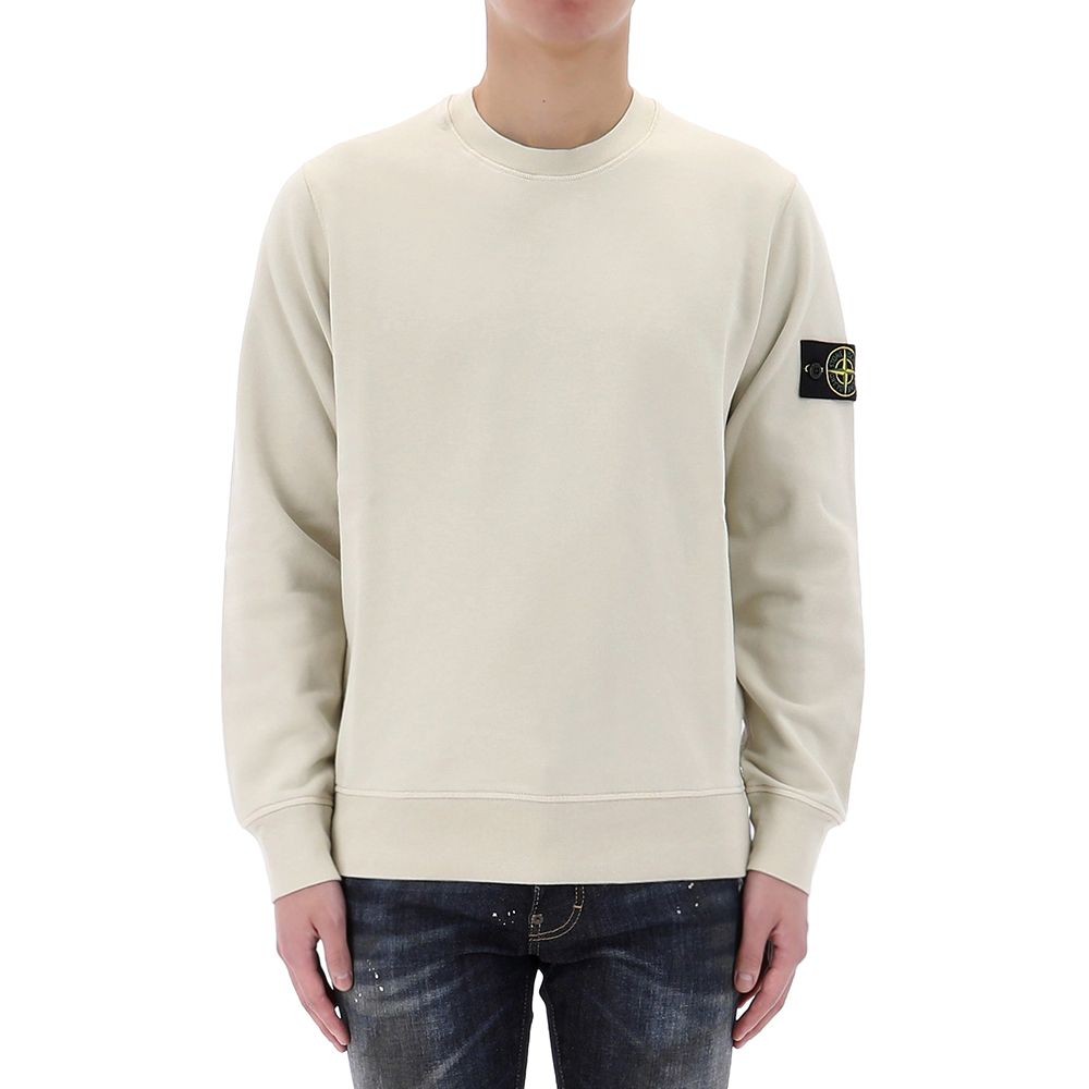 STONE K1S156100044S0051V0001 関税送料込 Stone Island Cotton Sweatshirt with Patch 25SS K1S156100044