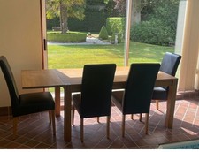 dining table and chairs