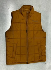 Ariat Jacket Mens Small Brown Crius Vest Conceal Carry Chestnut Western Cowboy