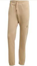 NWTS Adidas Men's All SZN Fleece Tapered Pants, Warm Sandstone, Medium MSRP 60