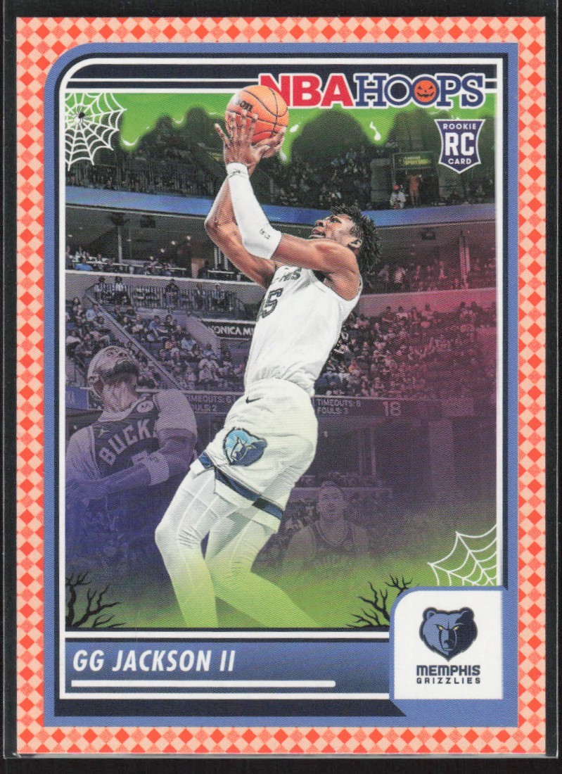 2023-24 Hoops Haunted Orange GG Jackson II Rookie Memphis Grizzlies #43