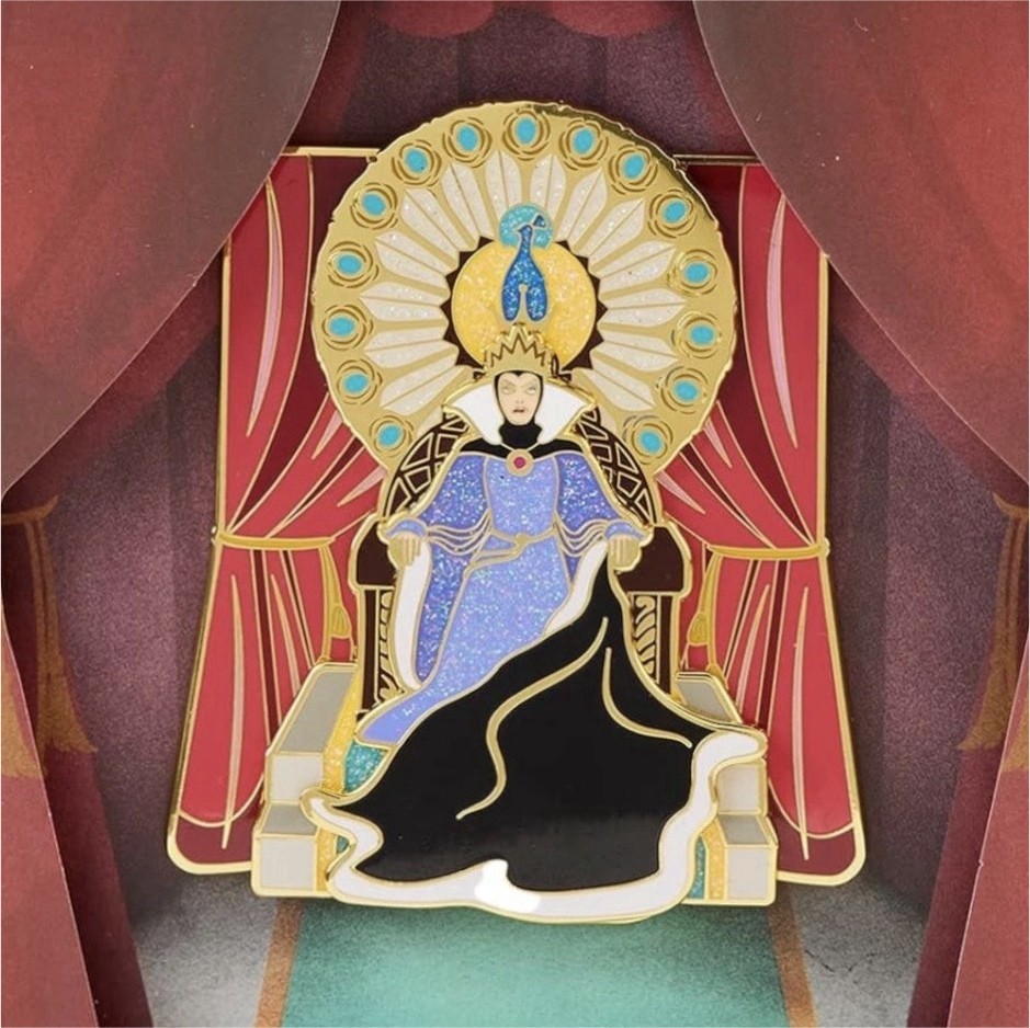 Disney Snow White Evil Queen Layered Enamel Pin Limited Edition LE 1100