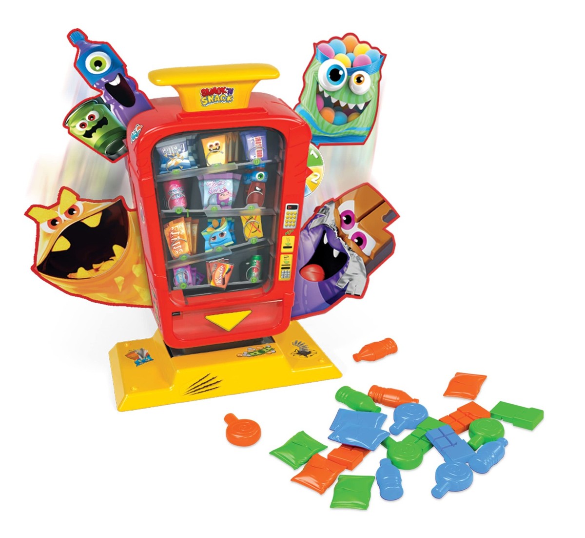 Smack 'N Snack Game - Collect Snacks from Vending Machine Before