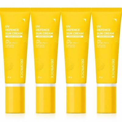 Deoproce UV Defence Sun Cream SPF50+ PA+++ Special Edition 50g*4Pcs