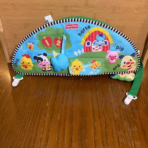 Fisher-Price Laugh & Learn Farm Crib Toy 2007 | Animal Sounds | Tested | Works