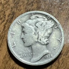 1928 MERCURY SILVER DIME ACTUAL Coin Get Today & Save & Fill Your Collection