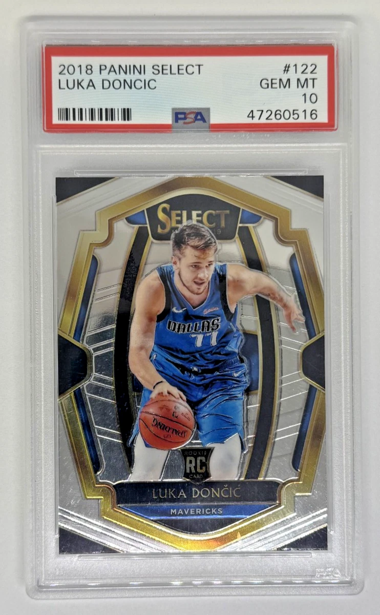 Luka Dončić 10 Graded Basketball Rookie Sports Trading Cards