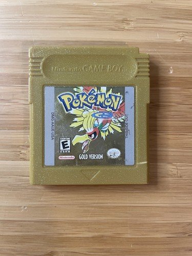 Pokemon Gold Version Nintendo Game Boy Authentic Tested Cartridge Only