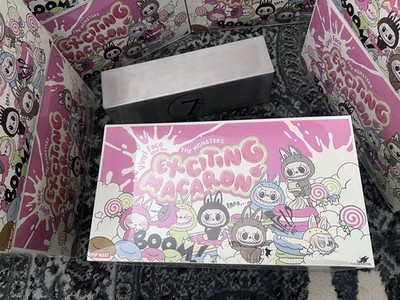 Pop Mart Labubu Exciting Macaron Set (6x Blind Box) - 100 % ORIGINAL & NEU OVP  
