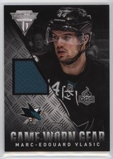 2013-14 Panini Titanium Game-Worn Gear Marc-Edouard Vlasic #GG-MEV s0w